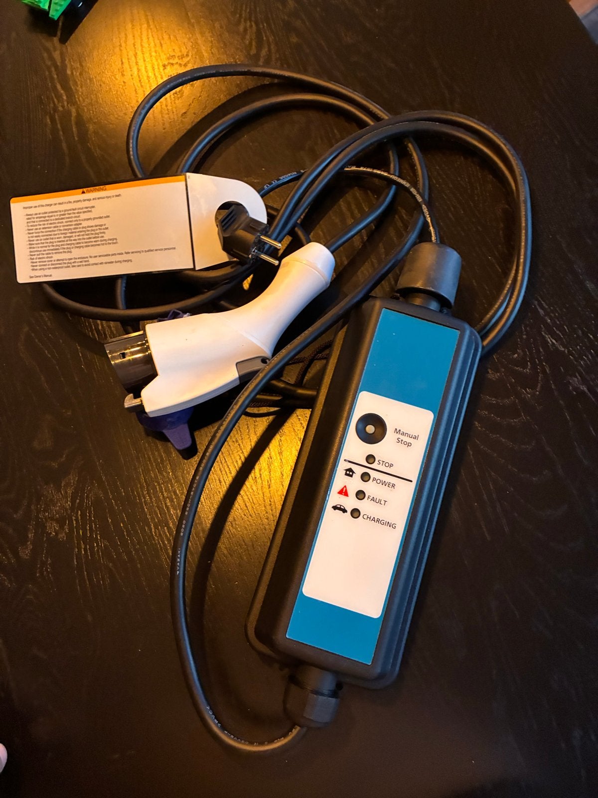 Yazaki Laadkabel 230V 10A voor Elektrische Auto, Ophalen of Verzenden, Gebruikt, Laadkabel