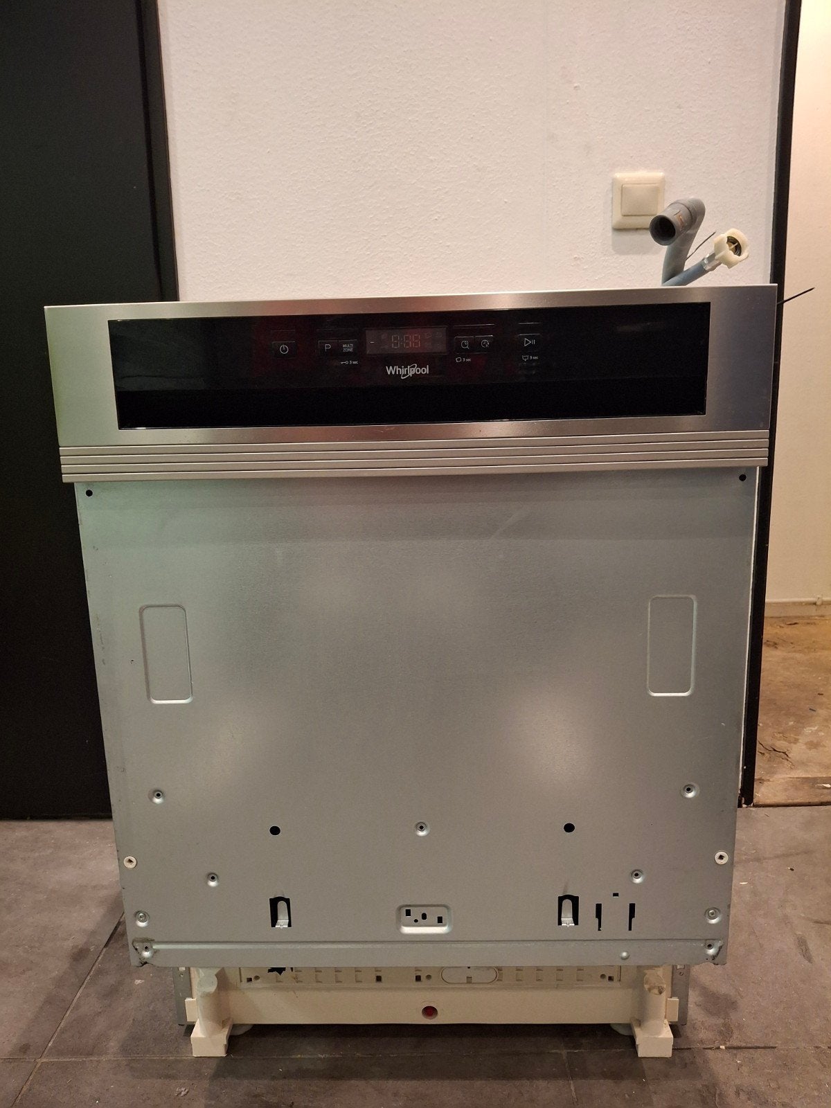 Wirlpool WBC 3C26 X Inbouw vaatwasser(half-geintregeerd), Ophalen of Verzenden, Inbouw, Minder dan 85 cm