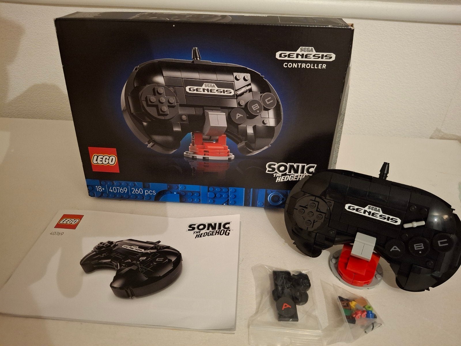 lego gamecontroller sonic, Ophalen of Verzenden, Zo goed als nieuw