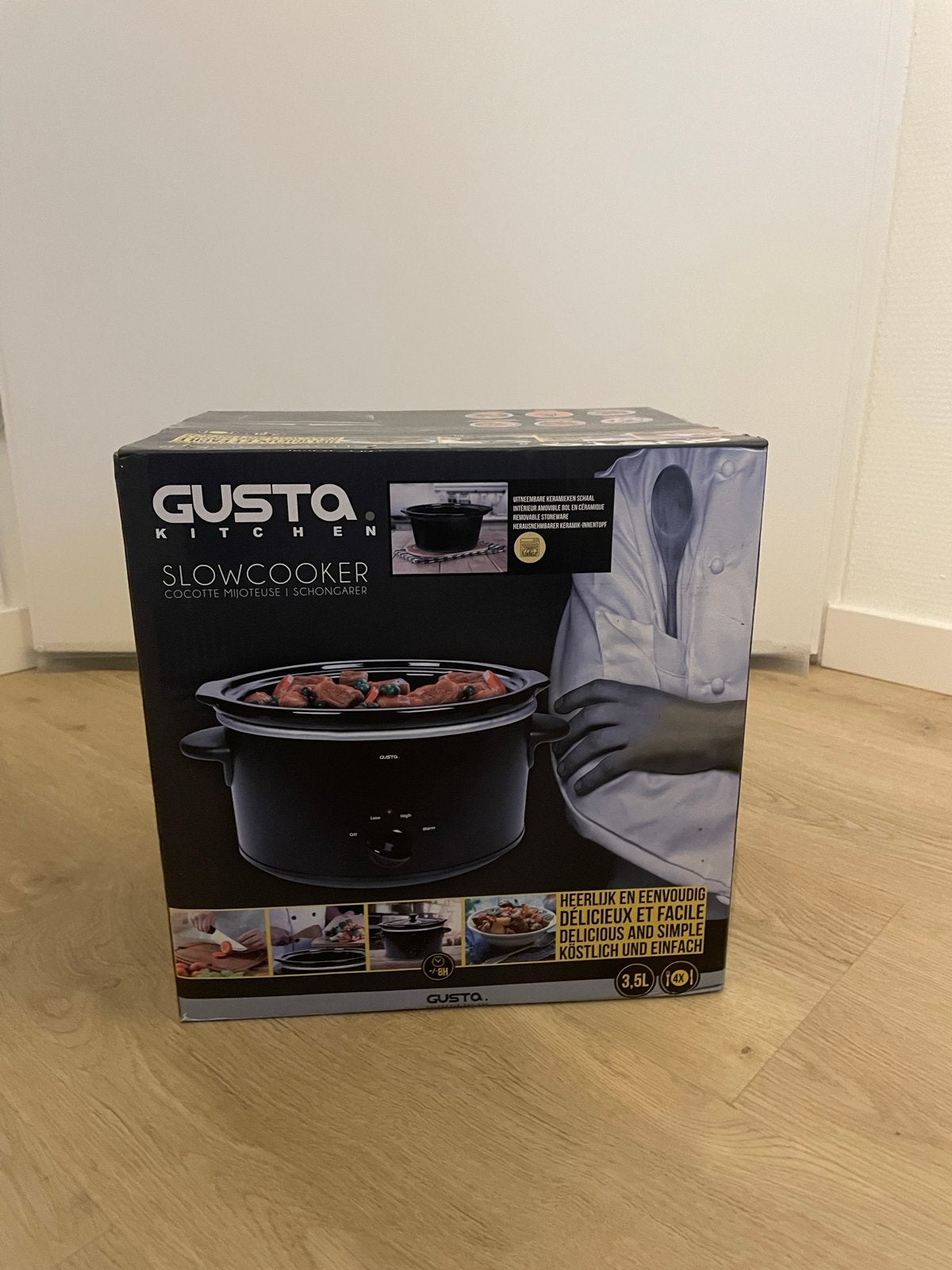 Gusta Kitchen Slowcooker - Nieuw in doos, Ophalen of Verzenden, Nieuw