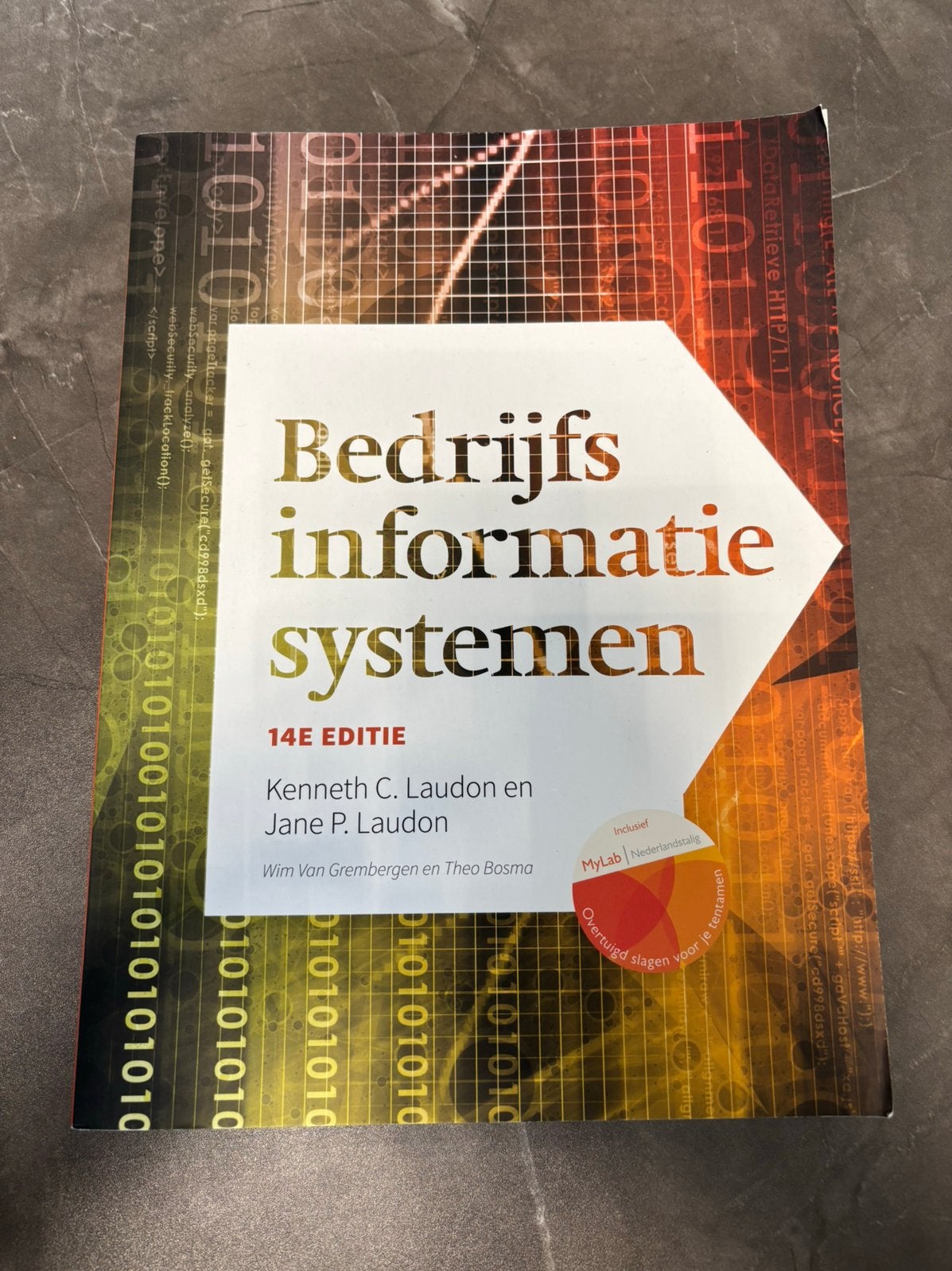 Jane P. Laudon - Bedrijfsinformatiesystemen, Jane P. Laudon; Kenneth C. Laudon, Ophalen of Verzenden, Zo goed als nieuw, Nederlands