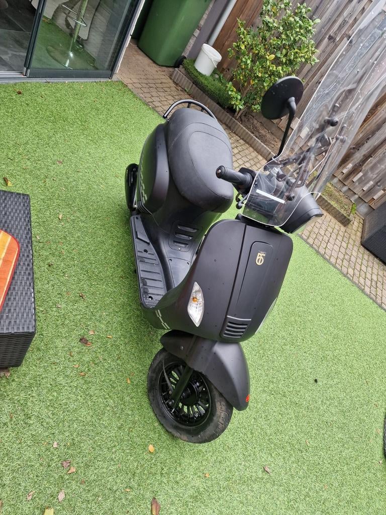 Riva btc. S  snor scooter matgrijs 2018, Gebruikt, Benzine, Ophalen, Overige merken