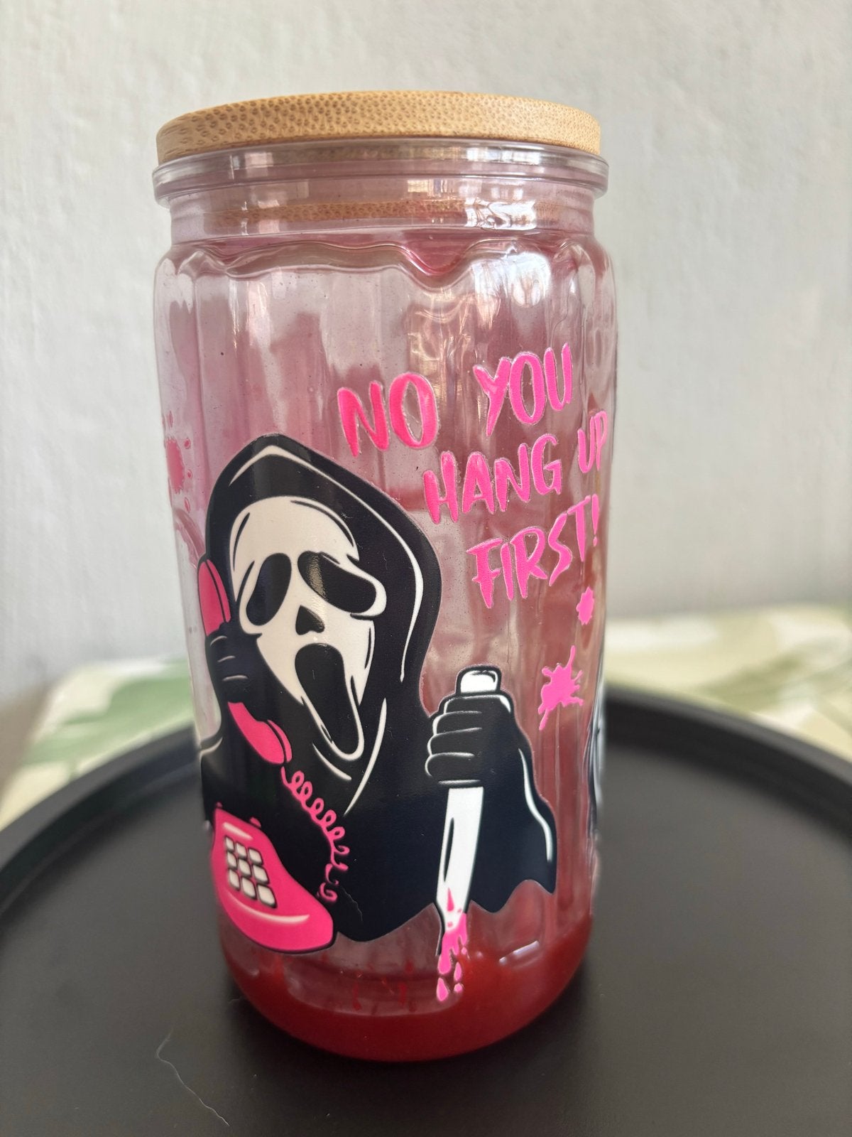 Horror beker met Scream Ghostface design, Meerkleurig, Overige stijlen, Nieuw, Ophalen of Verzenden