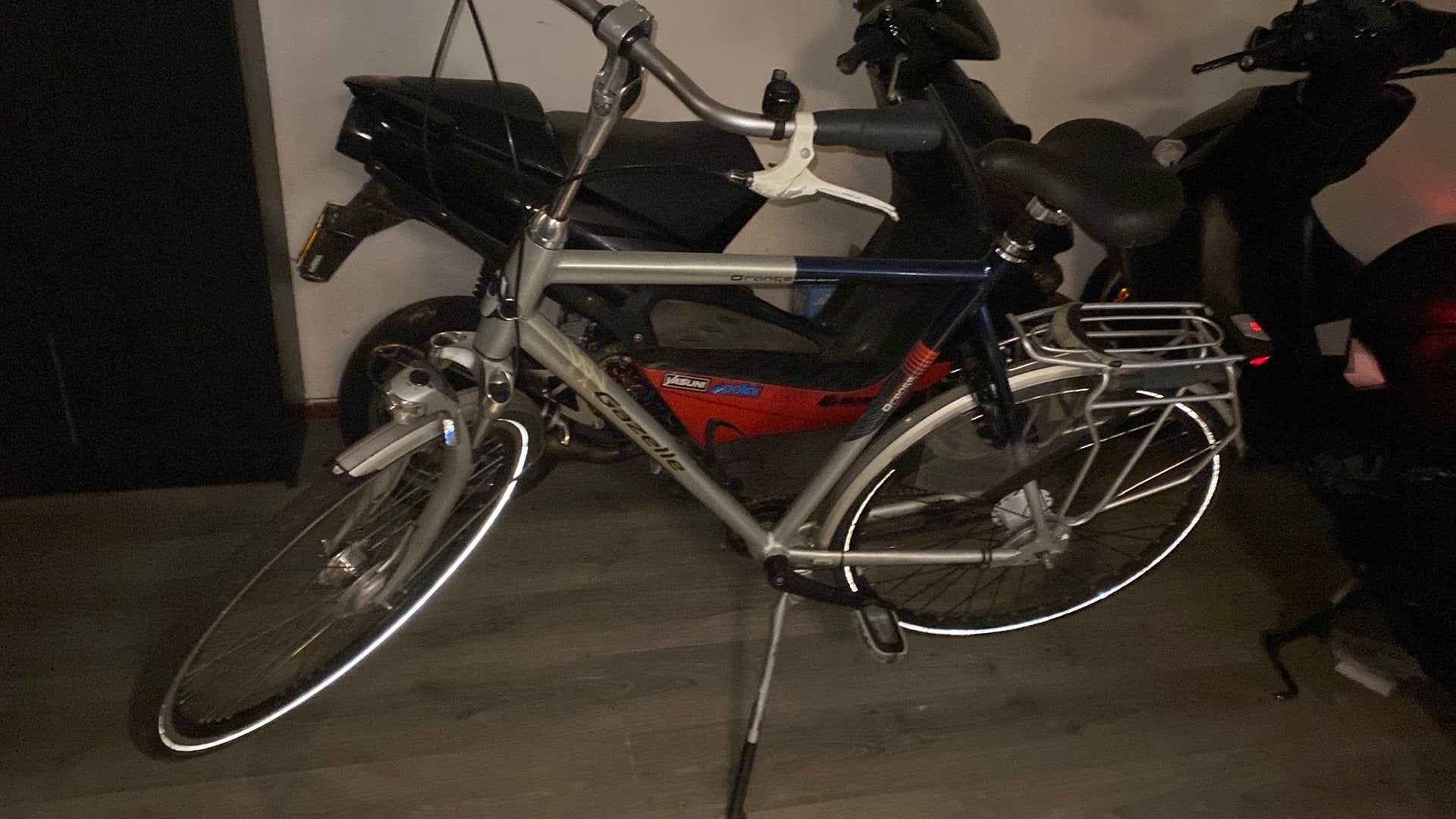 Gazelle orange heren fiets inch maat 65, 65 cm of meer, Ophalen of Verzenden, Gazelle