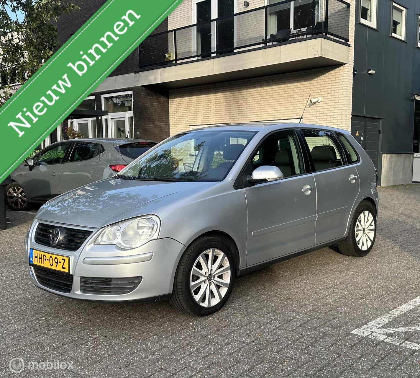 Volkswagen Polo 1.4-16V Sportline|Carplay|Lm velgen|Airco|5d, Auto's, Voorwielaandrijving, Gebruikt, Startonderbreker, Bedrijf