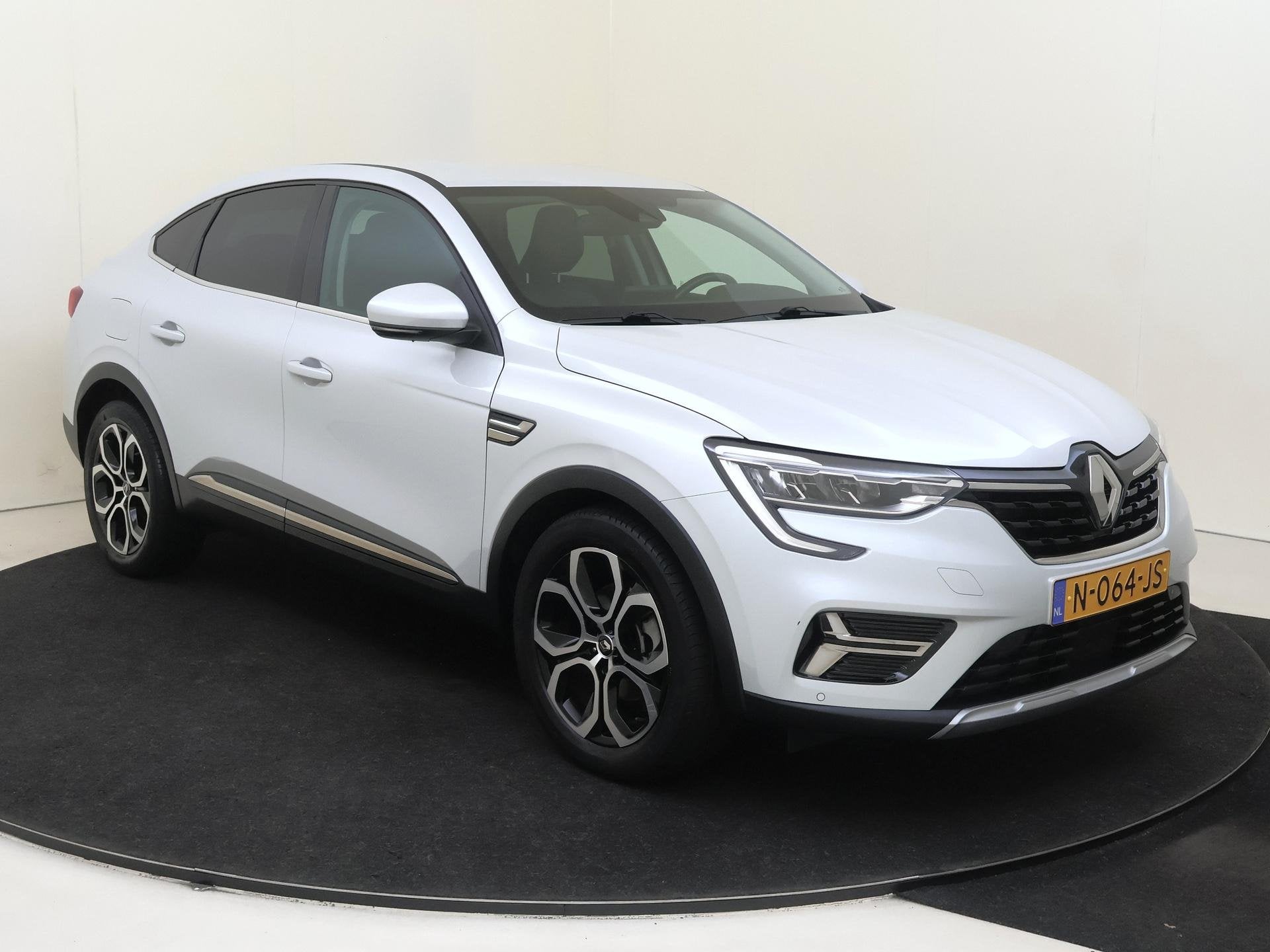 Renault Arkana 1.6 E-Tech Hybrid 145 Intens | Google Navigat, Auto's, Gebruikt, Euro 6, Wit, Origineel Nederlands