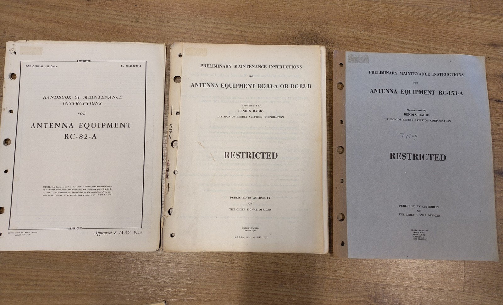 Originele manuals antenne antennemasten radio TM-11 signals, Ophalen of Verzenden, Amerika