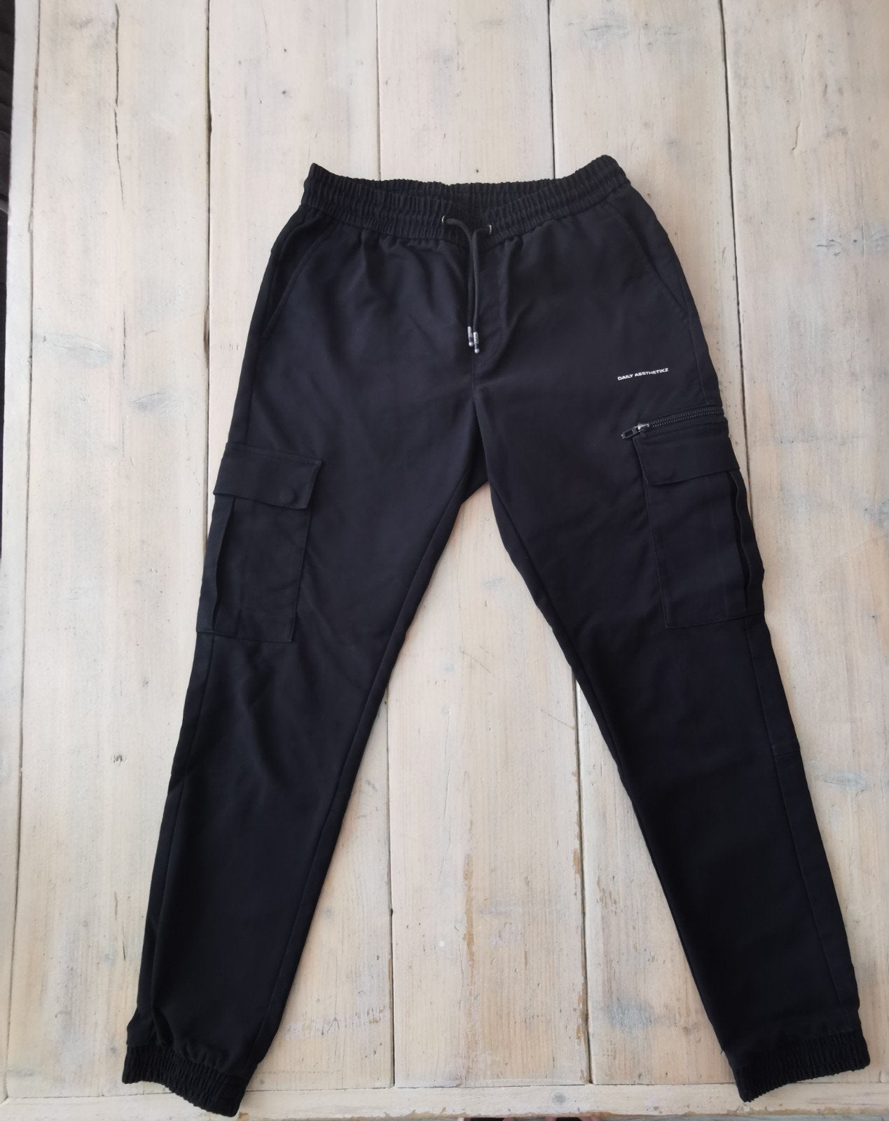Zwarte cargo broek maat S / 176, Ophalen of Verzenden, Zo goed als nieuw, Jongen, Broek