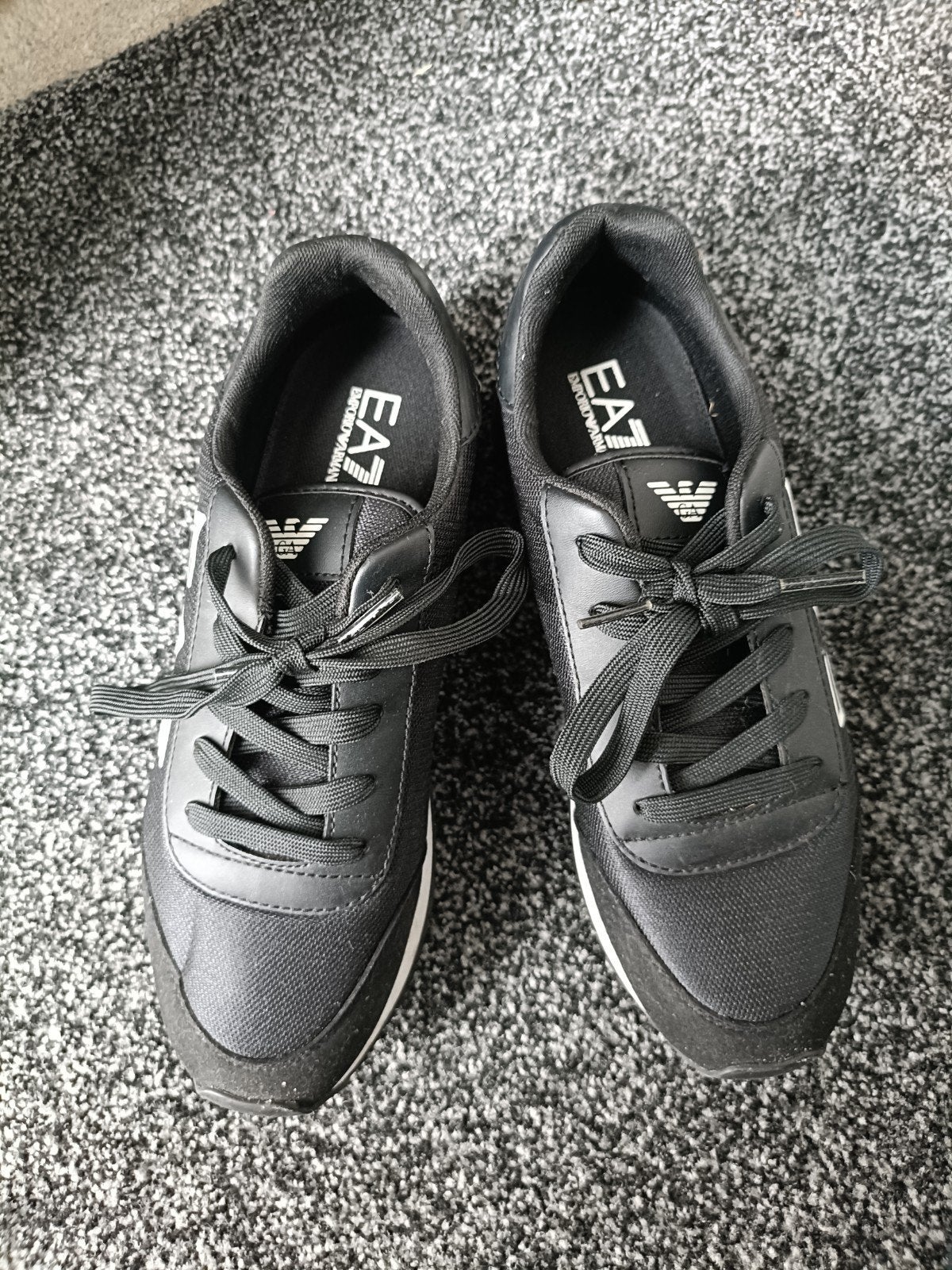 EA7 Emporio Armani sneakers maat 38, Ophalen, Zwart, Sneakers of Gympen, Emporio Armani