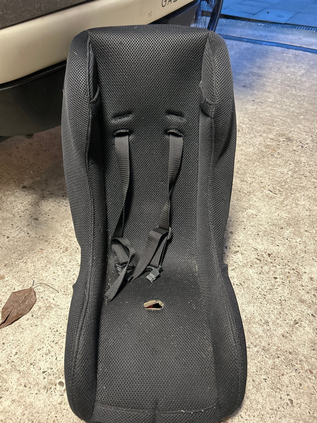 Peuterschaal voor bakfiets, Fietsen en Brommers, Ophalen of Verzenden, Gebruikt, 0 t/m 18 kg, Voorzitje