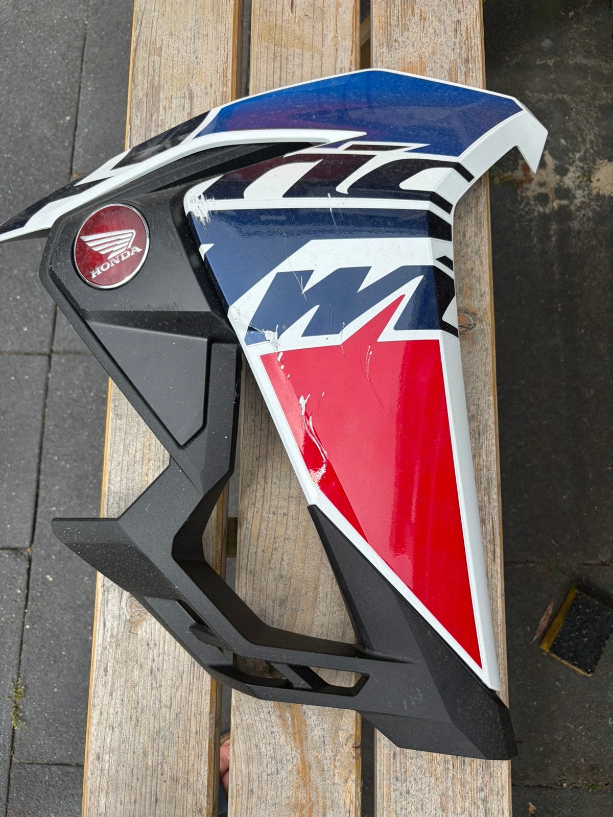Honda Africa Twin CRF1100L Zijpaneel Rechts (Gebruikt), Motoren, Ophalen, Gebruikt