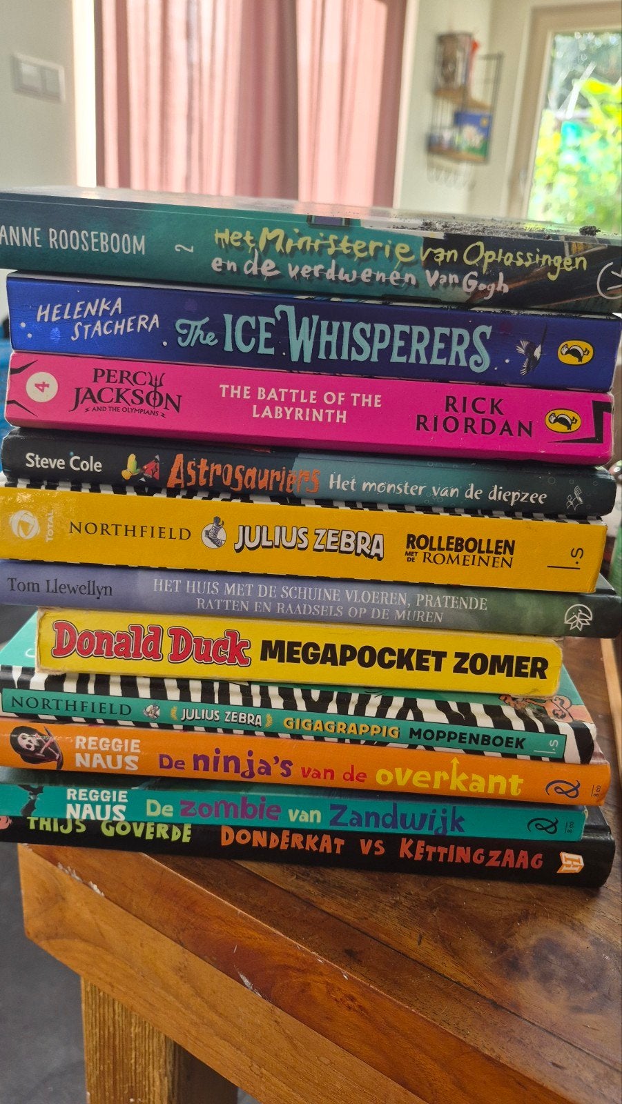 Kinderboeken Reggie Naus, Julius Zebra, Donderkat en meer, Ophalen of Verzenden