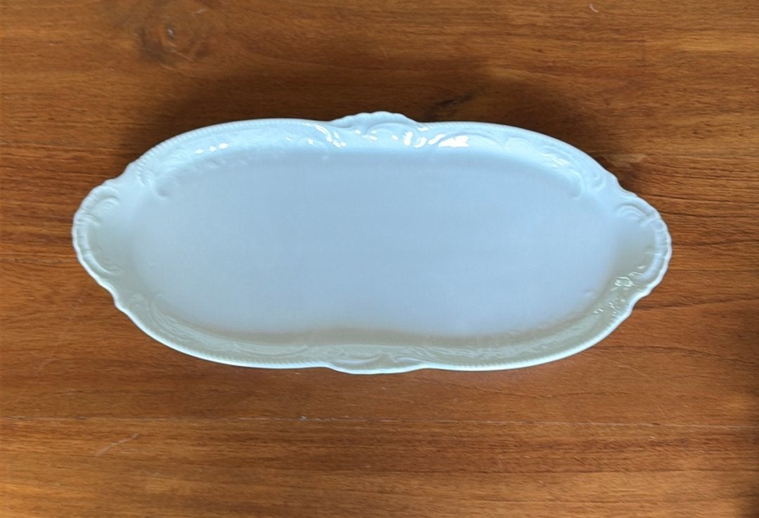 Rosenthal Sanssouci White serveerschaal 36 cm, Ophalen of Verzenden, Overige stijlen, Porselein, Schaal of Schalen