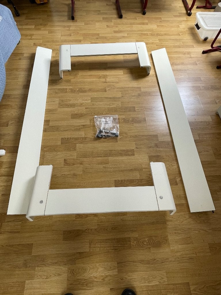 Auping aurondo wit 200 x 90 x 34,5, Ophalen, 90 cm, Eenpersoons, Wit