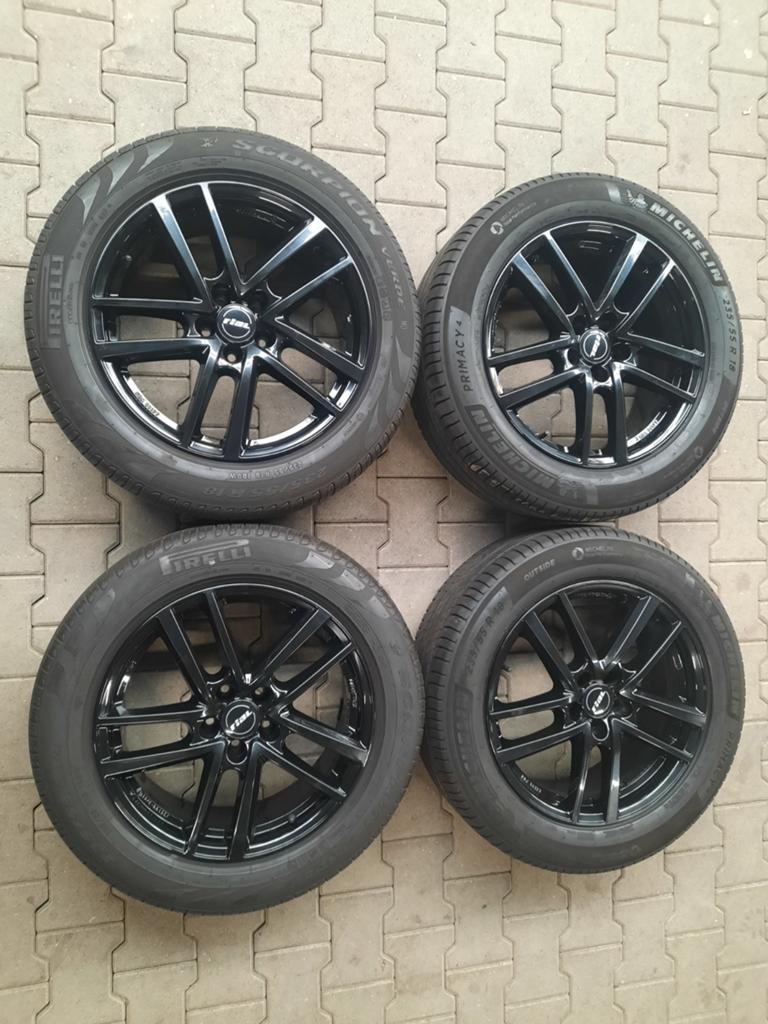 ZGAN 18 inch velgen RIAL 5×108 VOLVO XC40 XC60 FORD KUGA, Auto-onderdelen, Banden en Velgen, 18 inch, Gebruikt, Banden en Velgen