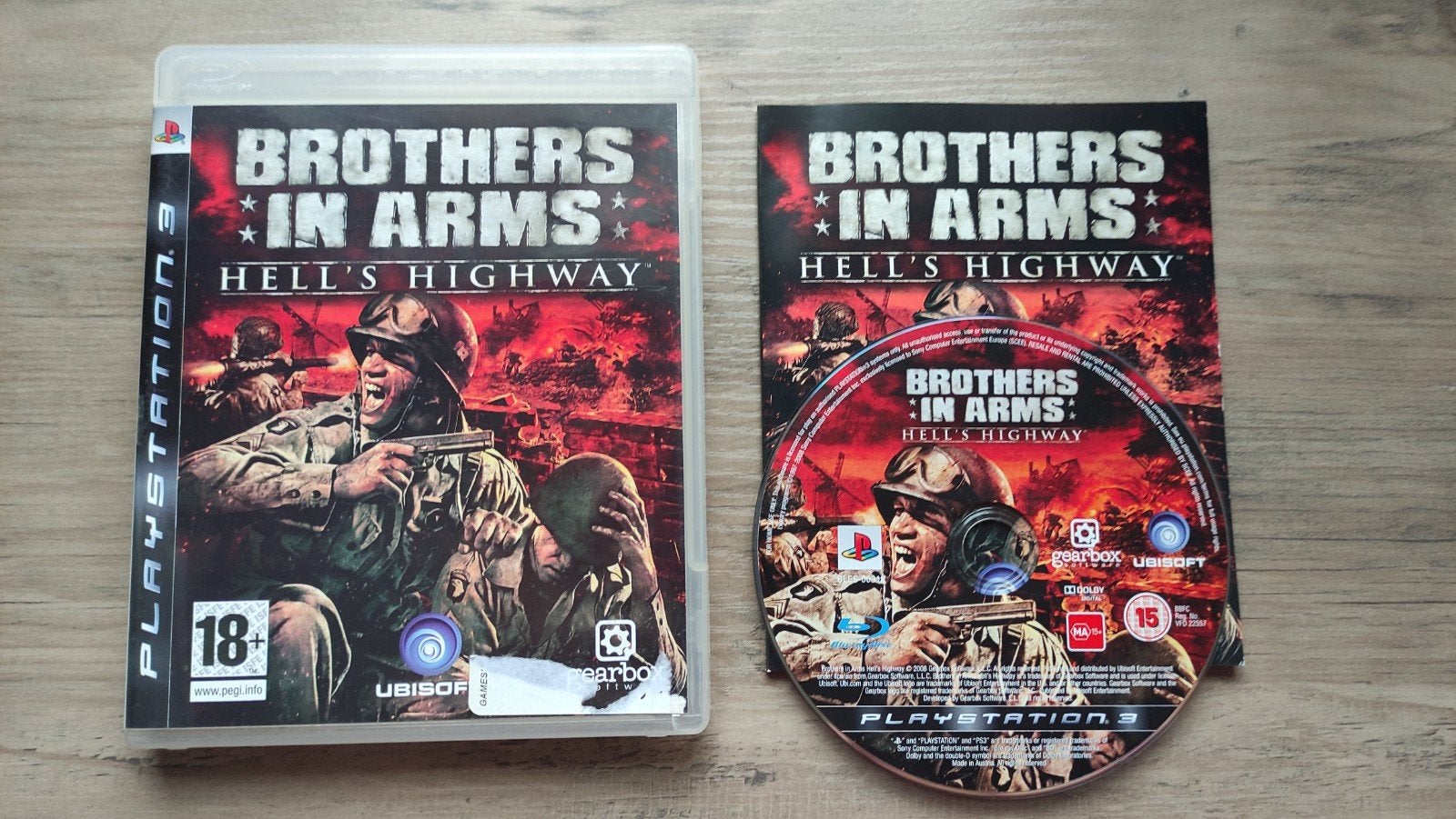 Brother in arms hell's highway Playstation 3 game, 3 spelers of meer, Ophalen of Verzenden, Zo goed als nieuw, Vanaf 3 jaar