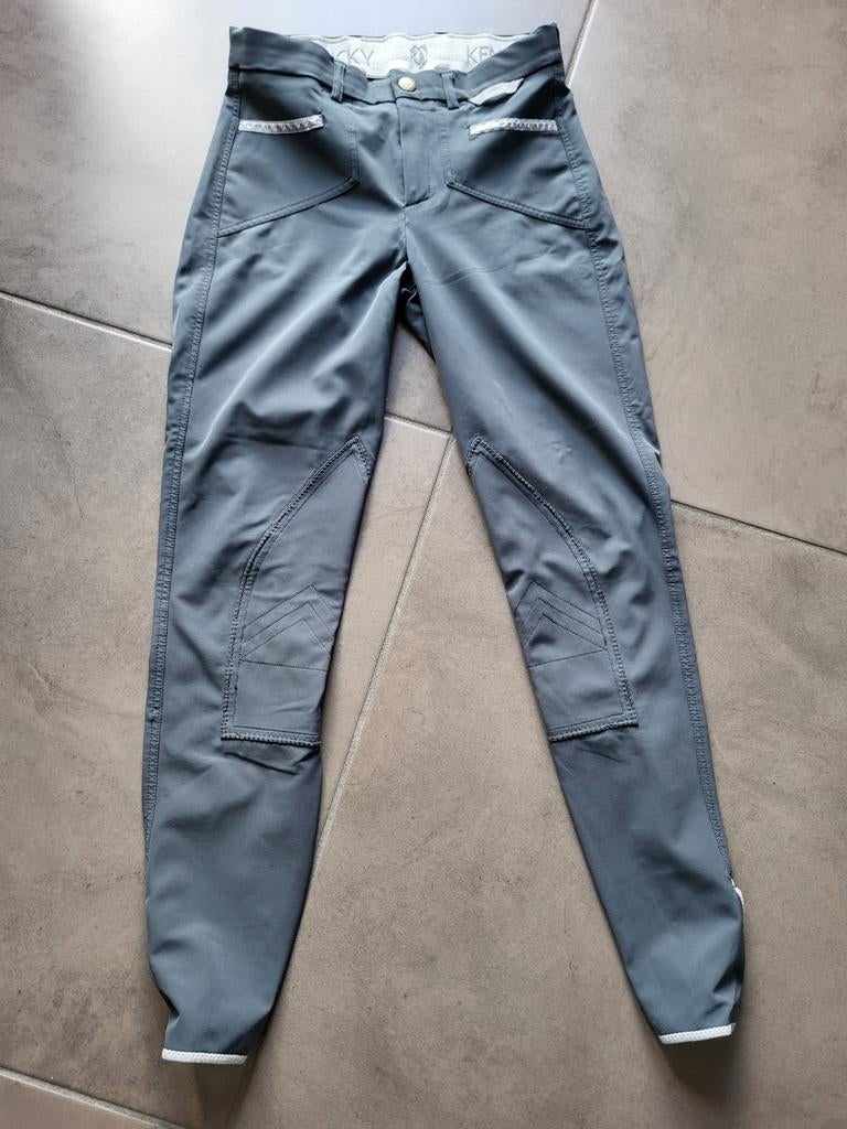 Kentucky rijbroek grijs maat 36/kleine 38, Dieren en Toebehoren, Paardrijkleding, Ophalen, Dressuur, Onderkleding