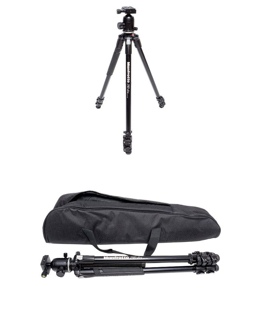 Manfrotto 290 / Bexin statiefkit - als nieuw -, Audio, Tv en Foto, Fotografie | Statieven en Balhoofden, Tripodguru@outlook.com