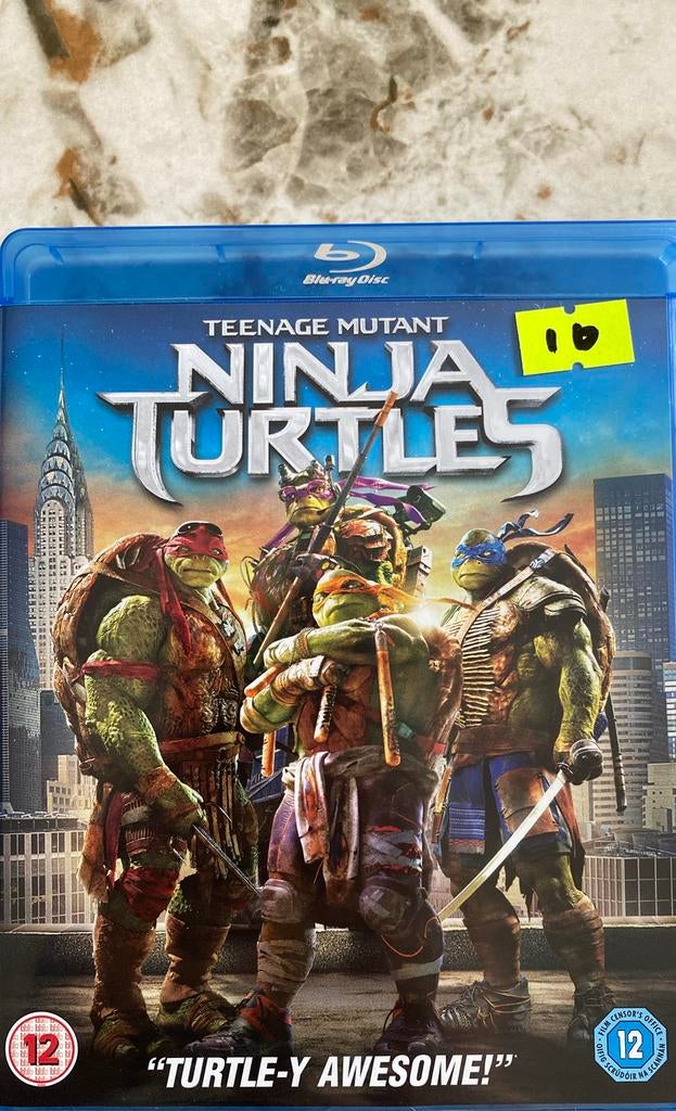 Ninja turtles blu ray, Cd's en Dvd's, Blu-ray, Ophalen of Verzenden, Zo goed als nieuw, Actie