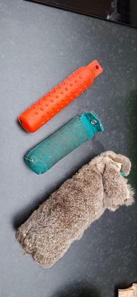 Dummies voor (jacht)hond, Ophalen of Verzenden, Gebruikt, Intelligentiespeelgoed