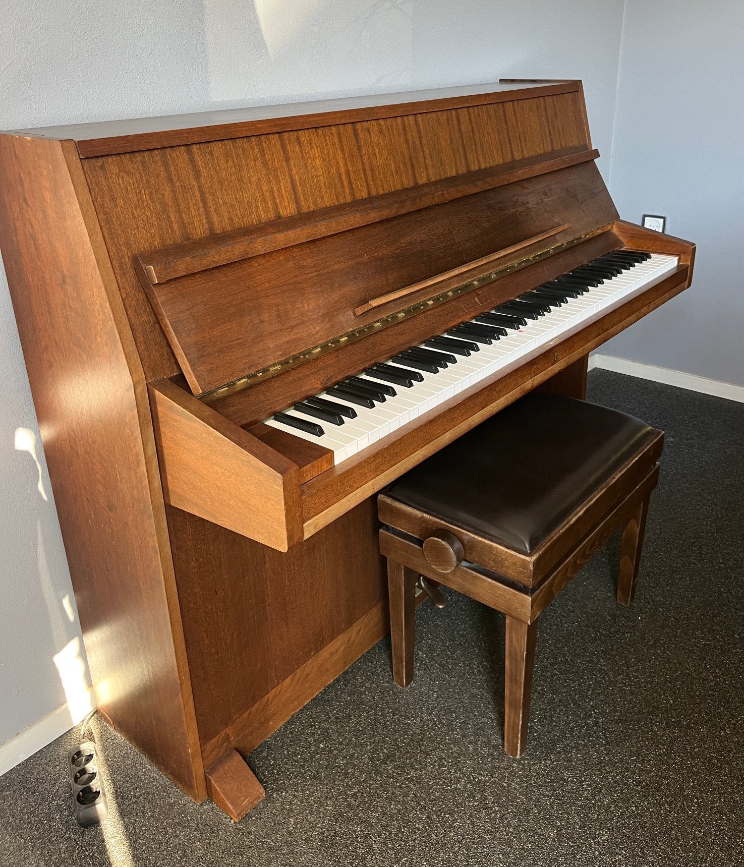Piano te koop, Ophalen, Gebruikt, Bruin, Piano