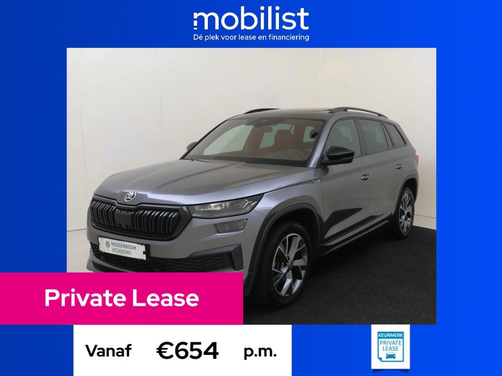 Skoda Kodiaq 1.5 TSI Sportline Business (bj 2023, automaat), 4 cilinders, 150 pk, Bedrijf, Kodiaq