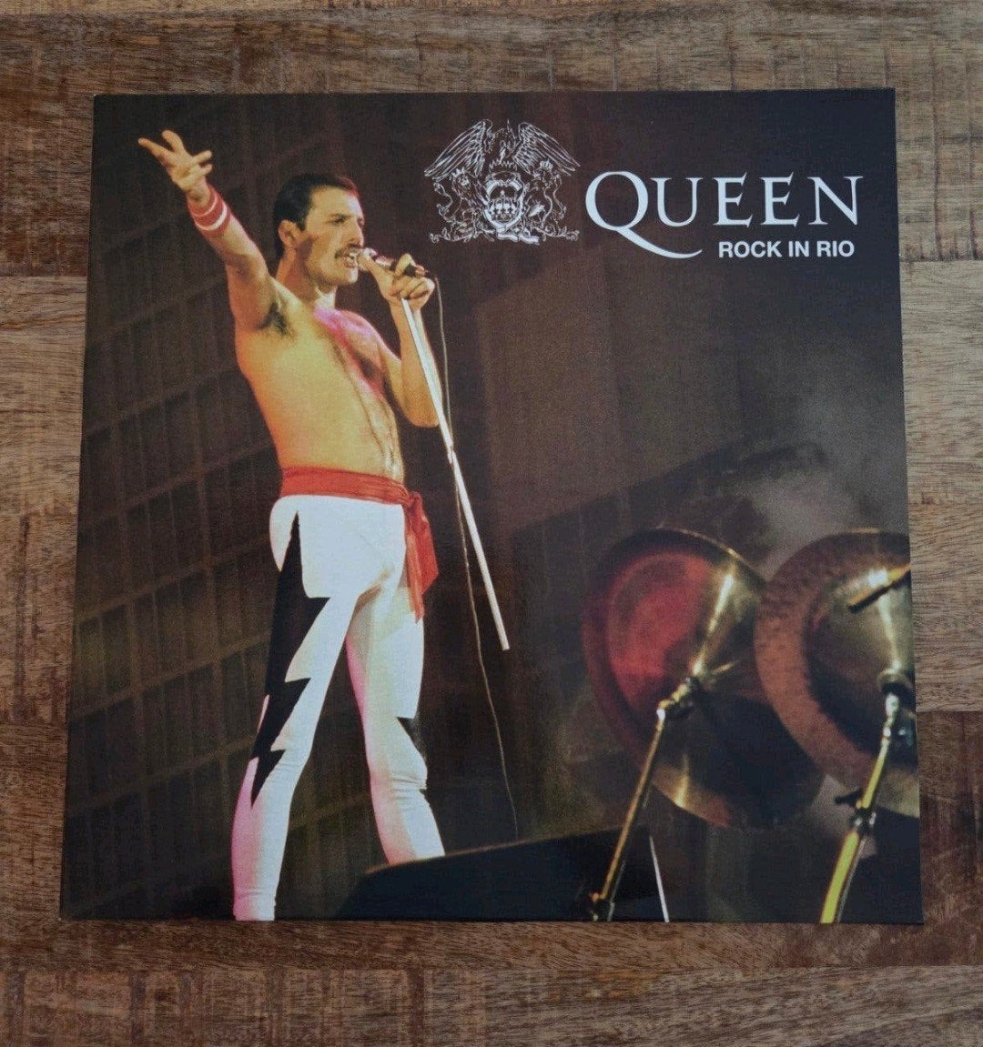 Lp Queen rock in Rio '85, Ophalen of Verzenden, Zo goed als nieuw, 12 inch