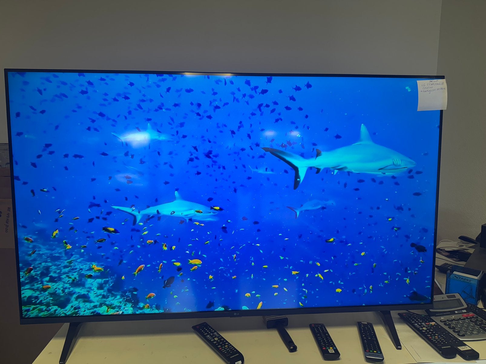 LG 55UR73006LA, Ophalen, Info@show-tv.nl, 50 Hz, Zo goed als nieuw