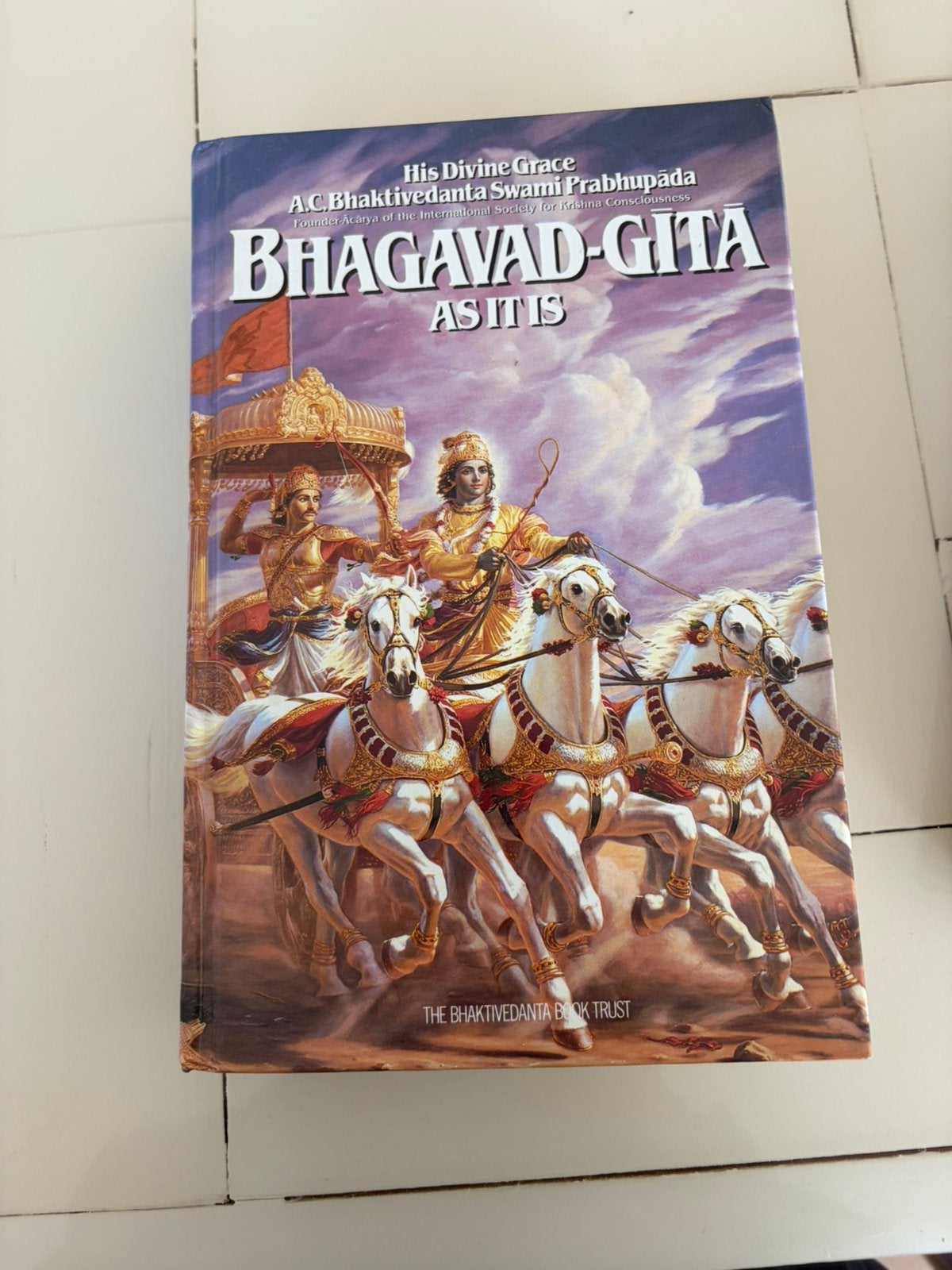 Bhagavad-Gita As  it Is - A.C. Bhaktivedanta Swami Prabhu, Ophalen of Verzenden, Gelezen, Spiritualiteit algemeen, Achtergrond en Informatie