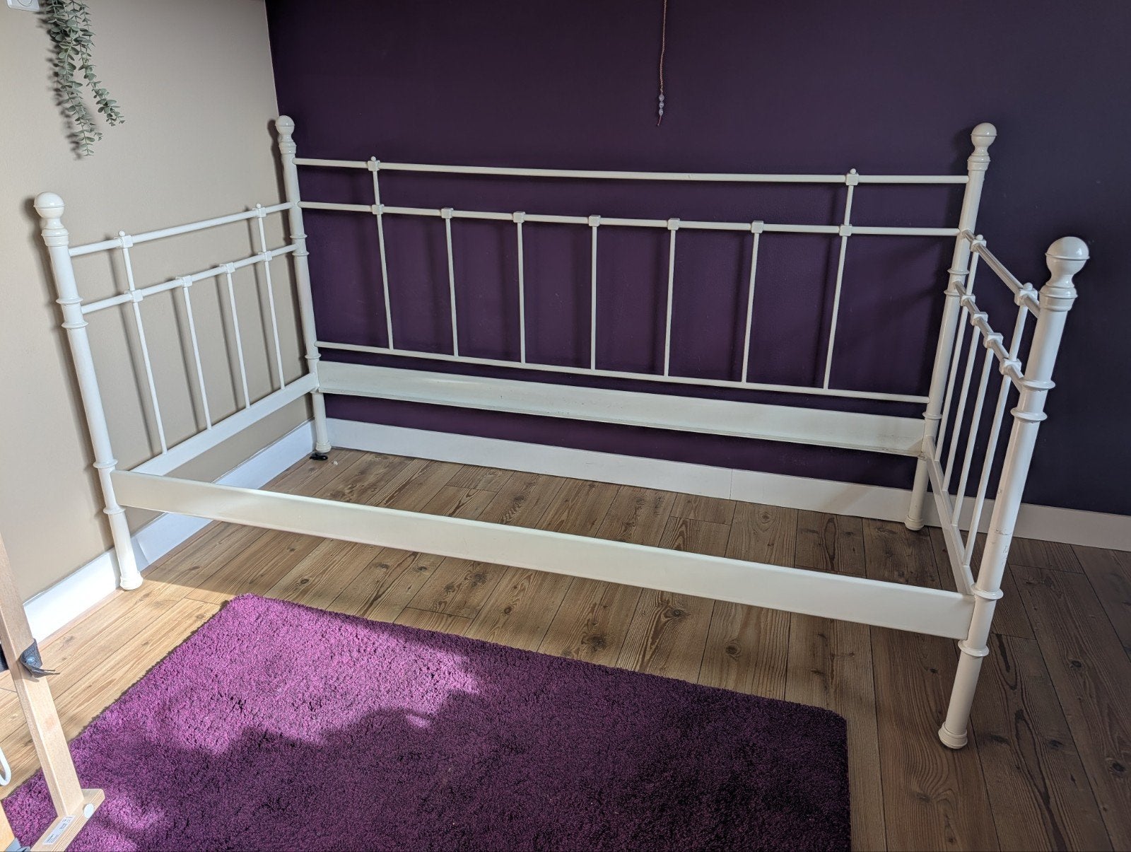 bedframe, Ophalen, Zo goed als nieuw, 180 cm of meer, 85 tot 100 cm