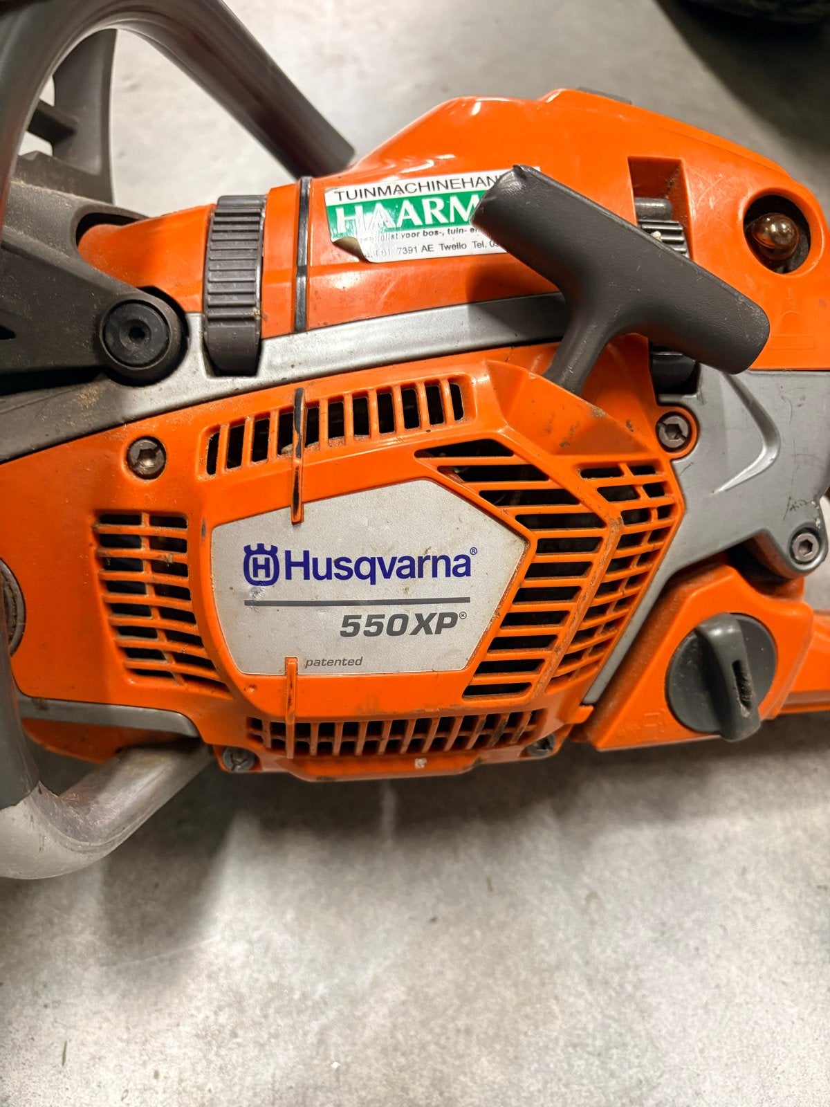 Husqvarna 550XP Kettingzaag, Ophalen, Gebruikt, Boomzaag