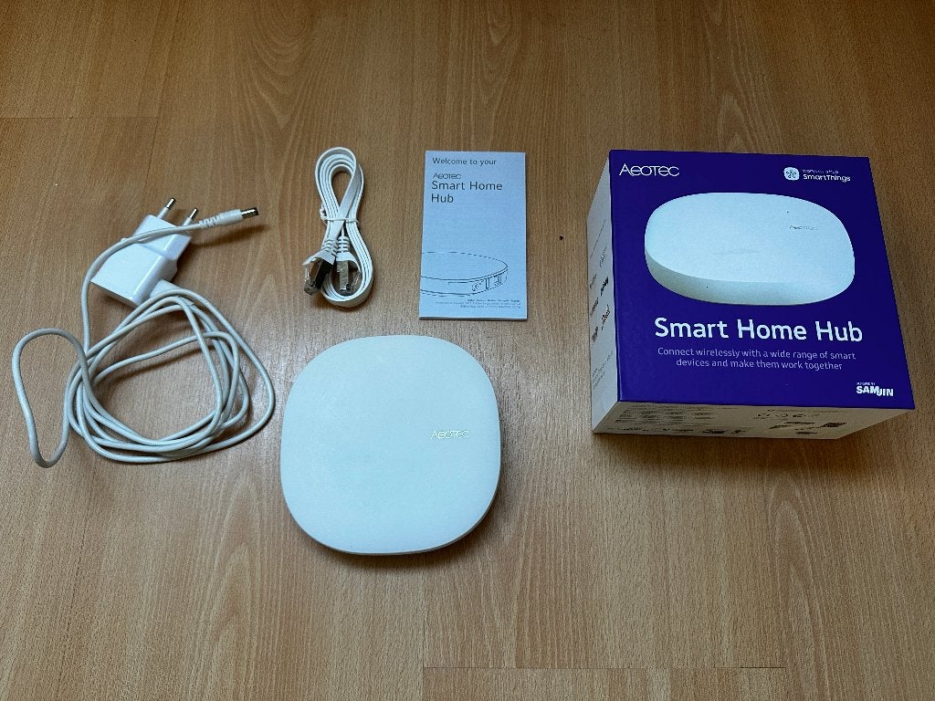 Aeotec SmartThings Hub V3 - compleet in doos - EU, Ophalen of Verzenden, Zo goed als nieuw