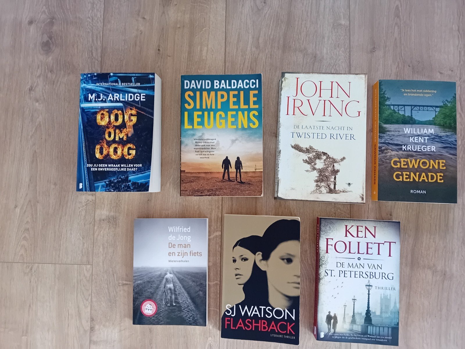 Partij boeken o.a. S.J. Watson & John Irving, Boeken, Ophalen of Verzenden, Zo goed als nieuw