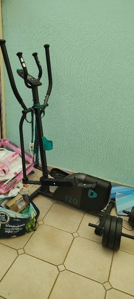 crosstrainer domyos, Ophalen, Gebruikt, Metaal, Crosstrainer