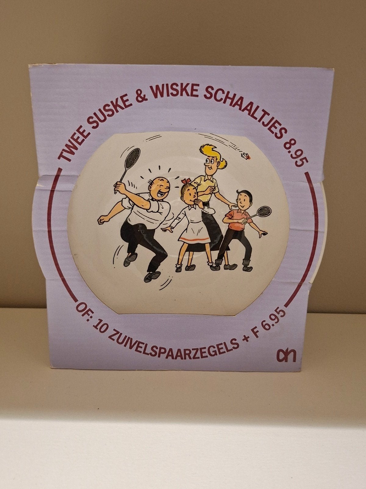 Suske en wiske 2 schaaltjes A.H, Verzamelen, Ophalen of Verzenden, Suske en Wiske, Zo goed als nieuw, Gebruiksvoorwerp