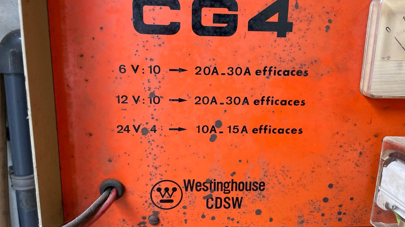 Westinghouse Acculader 6V-24V, tot 30A voor meerdere accu's, Ophalen, Gebruikt, Universele onderdelen