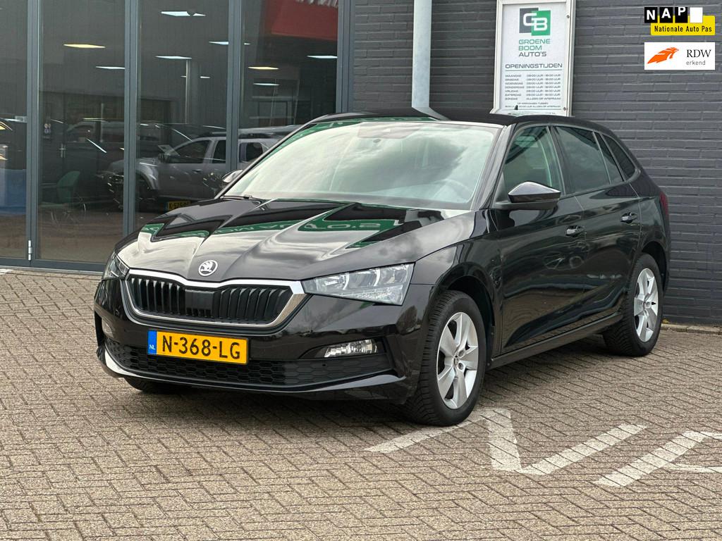 Skoda Scala 1.0 TSI Ambition/2de EG/NAVI/COCKPIT/CRUISE/PDC, Gebruikt, Euro 6, 610 kg, Origineel Nederlands