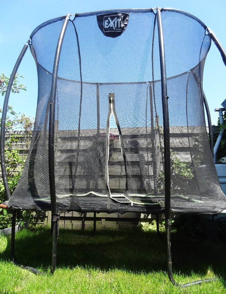 Rechthoekige Exit trampoline met net, Ophalen, Gebruikt