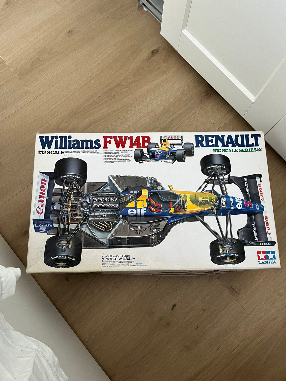 Tamiya 1/12 1:12 Williams FW14B bouwpakket, Ophalen, Auto, Groter dan 1:32, Zo goed als nieuw