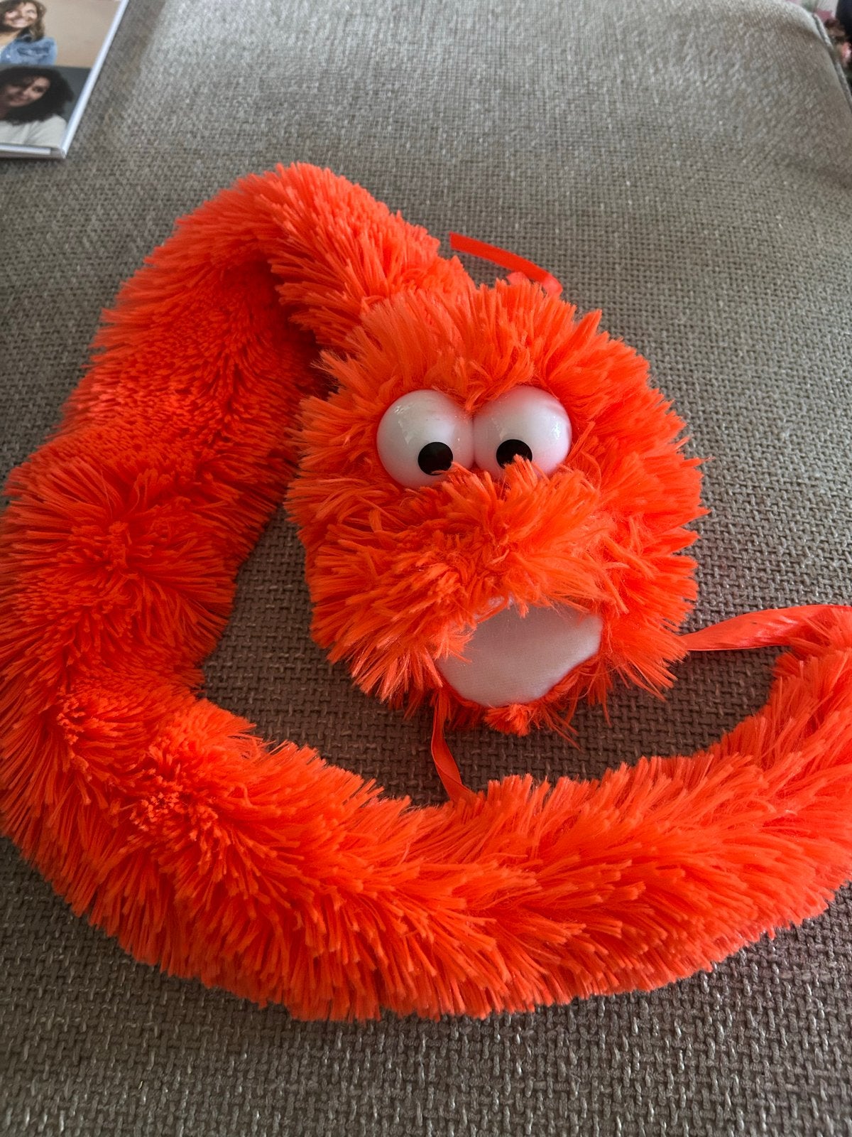 Mega Grote Oranje Beesie Knuffel oranje, Oranje, Overige typen, Ophalen of Verzenden, Zo goed als nieuw