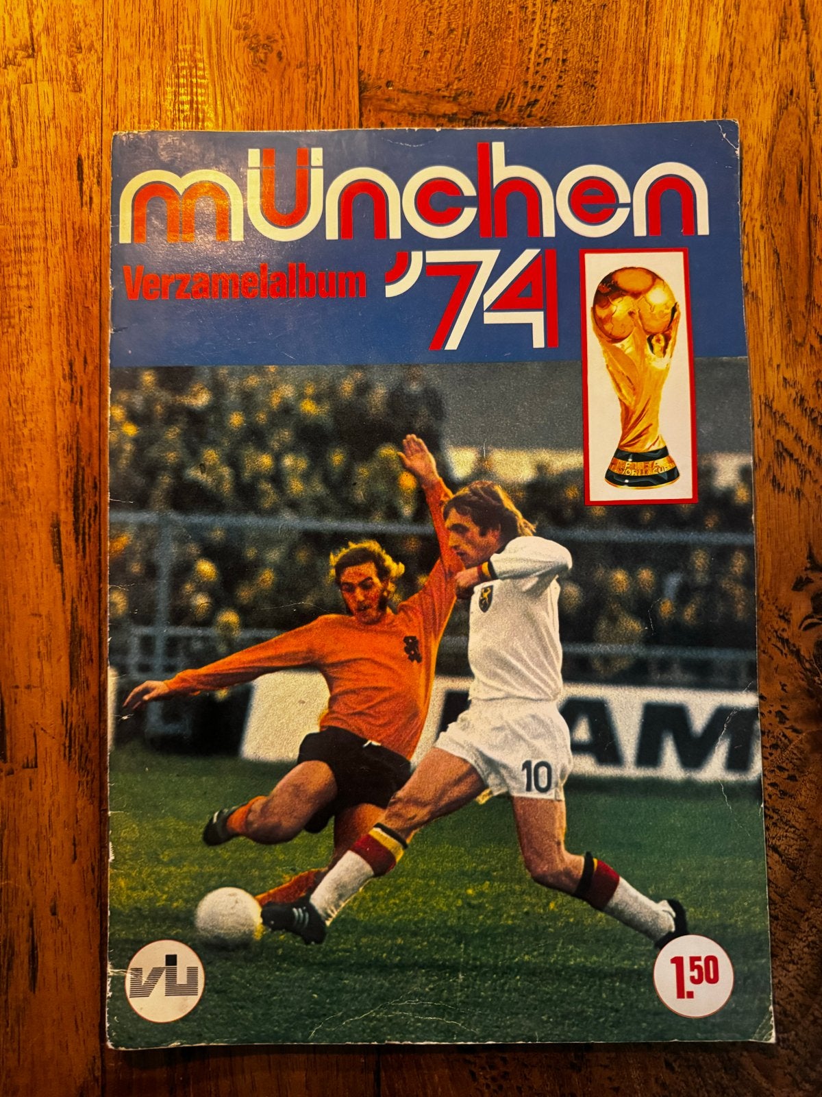 München '74 Verzamelalbum - WK Voetbal 1974, Ophalen of Verzenden, Gelezen, Balsport