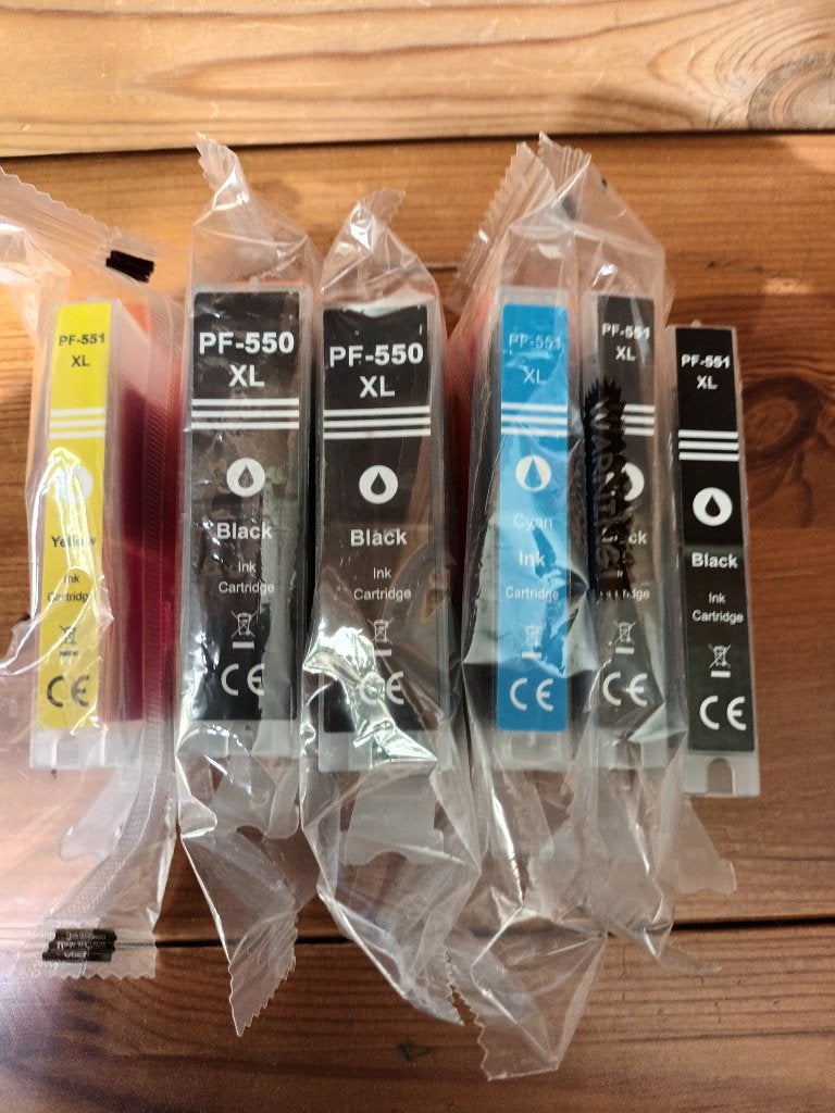 Canon PGI-550 / pgi 550 & CLI-551 / cli 551 huismerk nieuw, Ophalen of Verzenden, Nieuw, Cartridge, Huismerk
