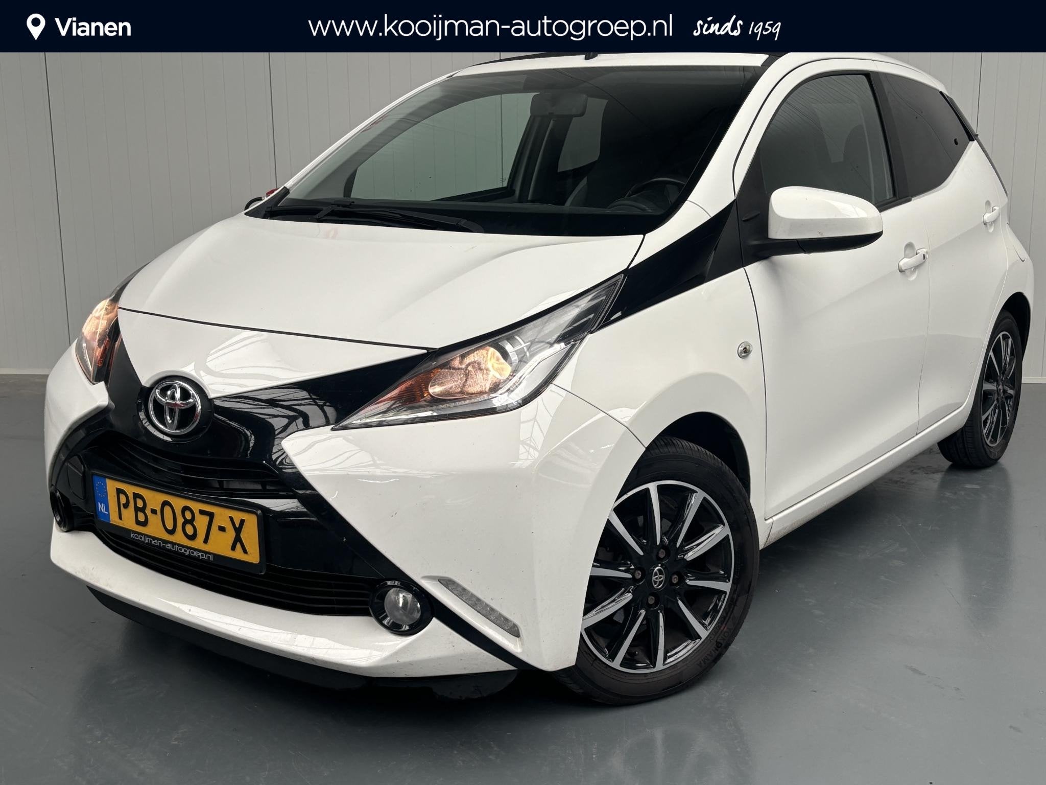 Toyota Aygo 1.0 VVT-i x-wave Cabrio, SLECHTS 113.879KM!, Voorwielaandrijving, Stof, Gebruikt, Euro 6