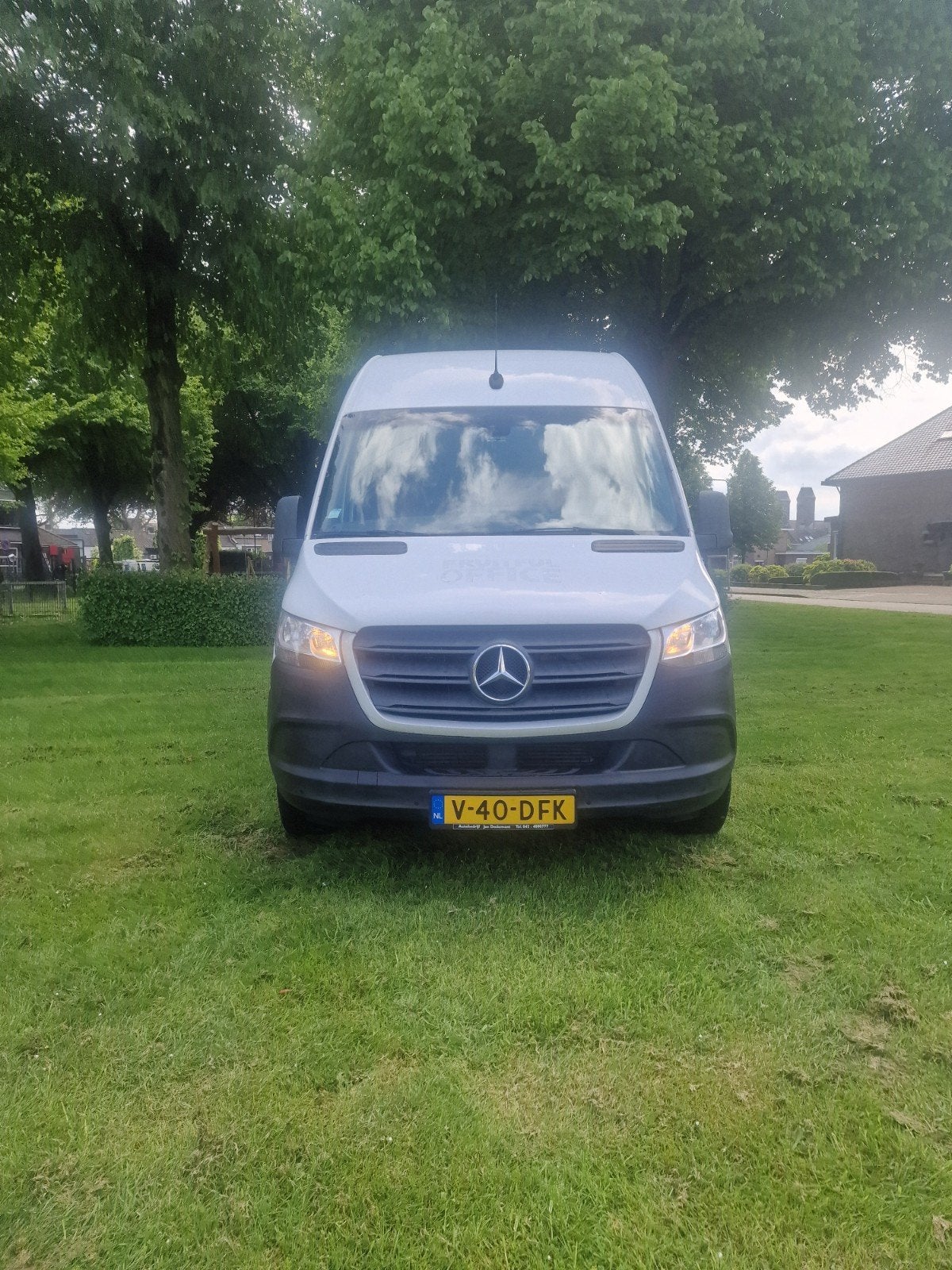 een nette sprinter   0622203478, Auto's, Stof, 4 cilinders, Wit, Mercedes-Benz