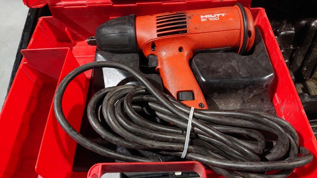 Hilti SI-100 slagmoersleutel defect, Ophalen of Verzenden, Gebruikt