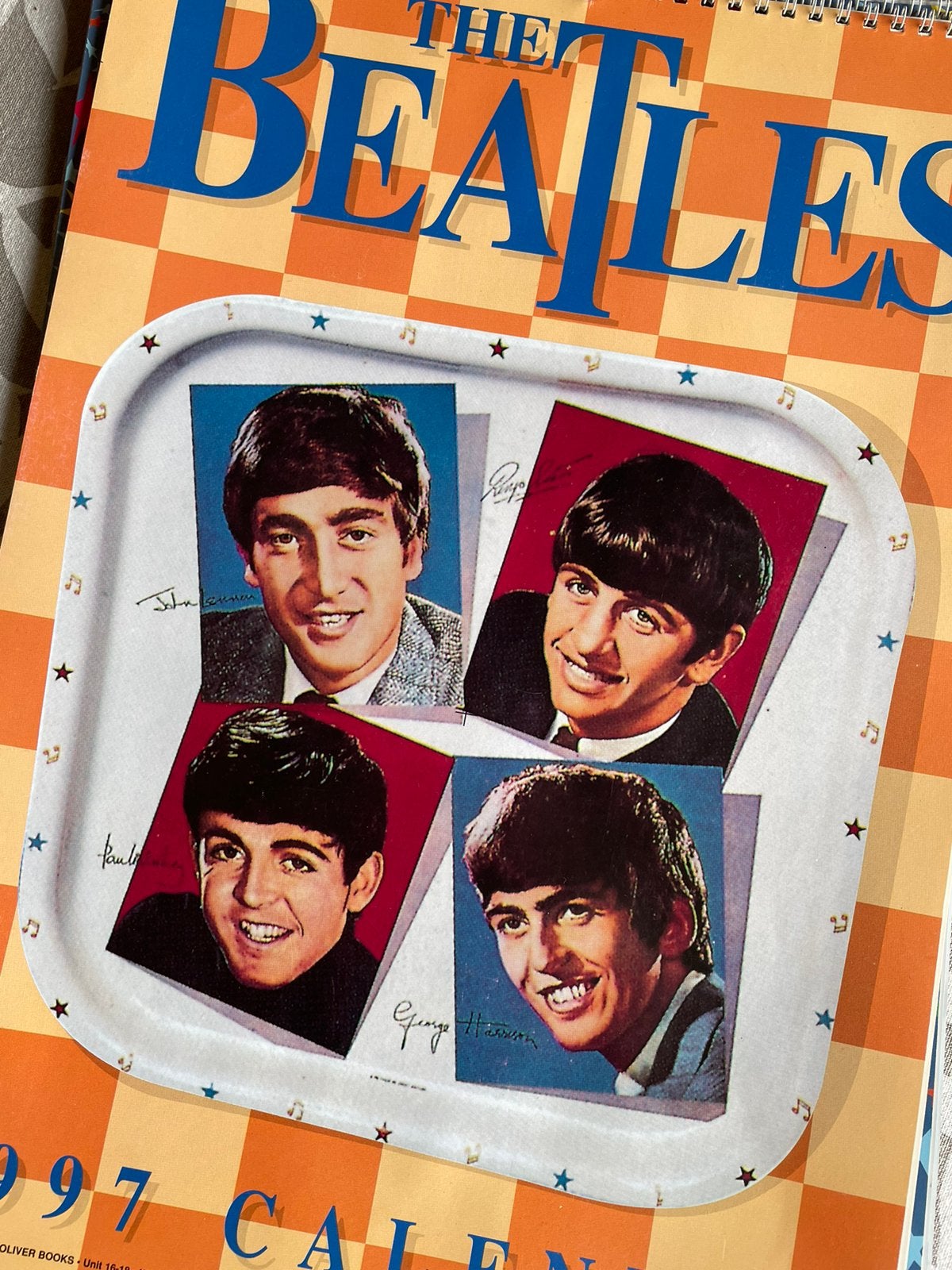 BEATLES 4 kalenders uit diverse jaren (onbeschreven), Verzenden, Zo goed als nieuw, Boek, Tijdschrift of Artikel