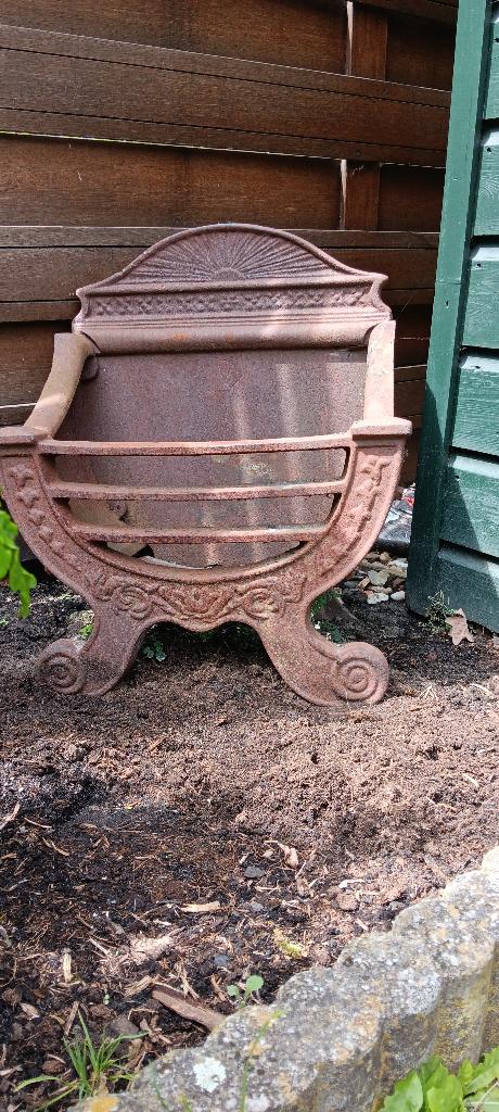 Tuinkachel / terraskachel / tuinhaard, gietijzer, Tuin en Terras, Tuinhaarden, Ophalen, Gebruikt