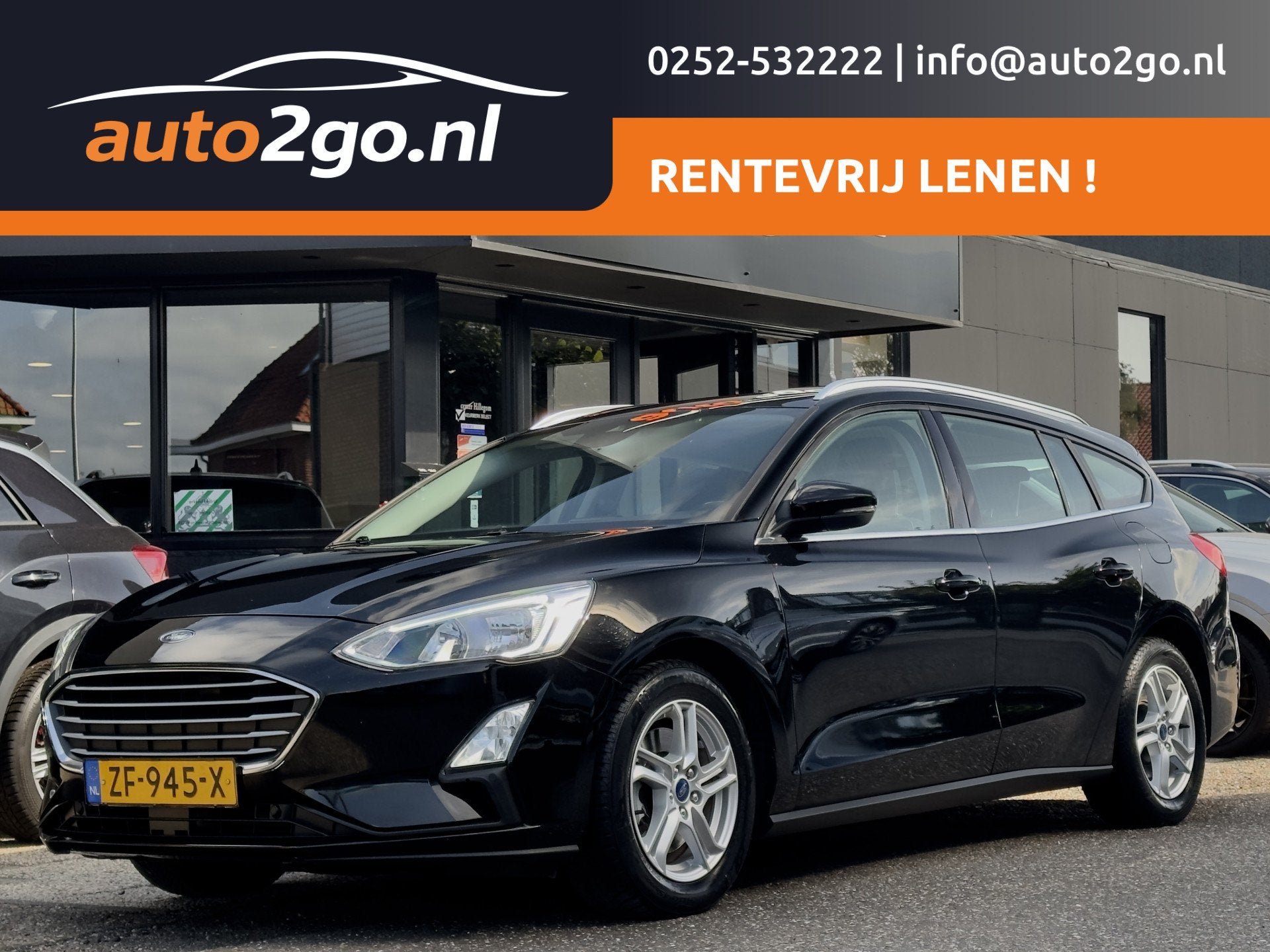 Ford FOCUS Wagon 1.0 ECOBOOST EDITION NW-MODEL! NAVI AIRCO A, Auto's, Dealer onderhouden, 101 pk, Gebruikt, Euro 6