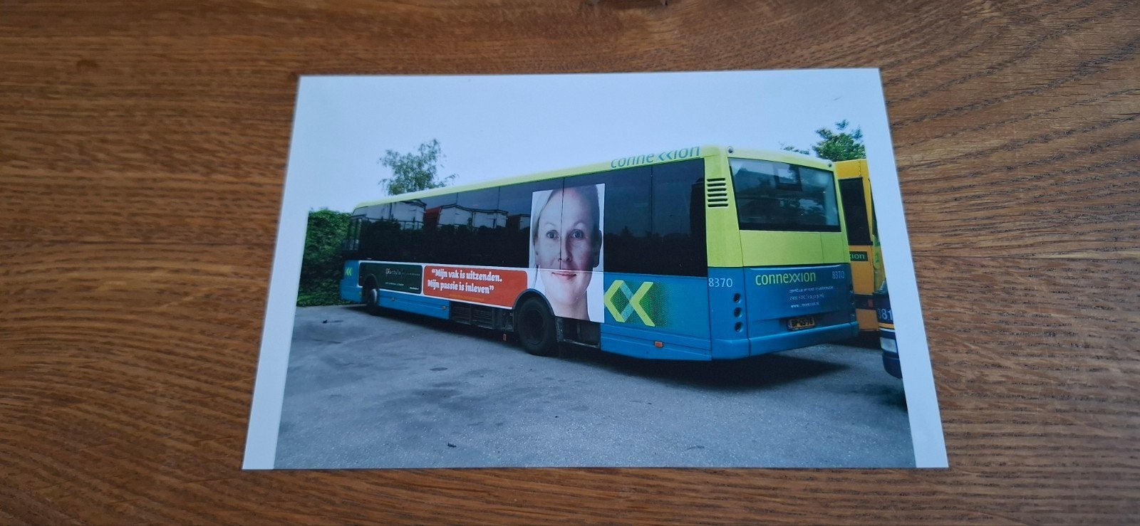 Bus foto Connexxion 8370 - Apeldoorn, Ophalen of Verzenden, Zo goed als nieuw, Bus of Metro, Overige typen