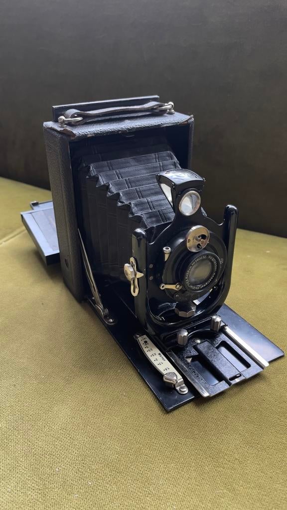 Platencamera Voigtlander Bergheil 260232, Ophalen of Verzenden, Voor 1940, Fototoestel